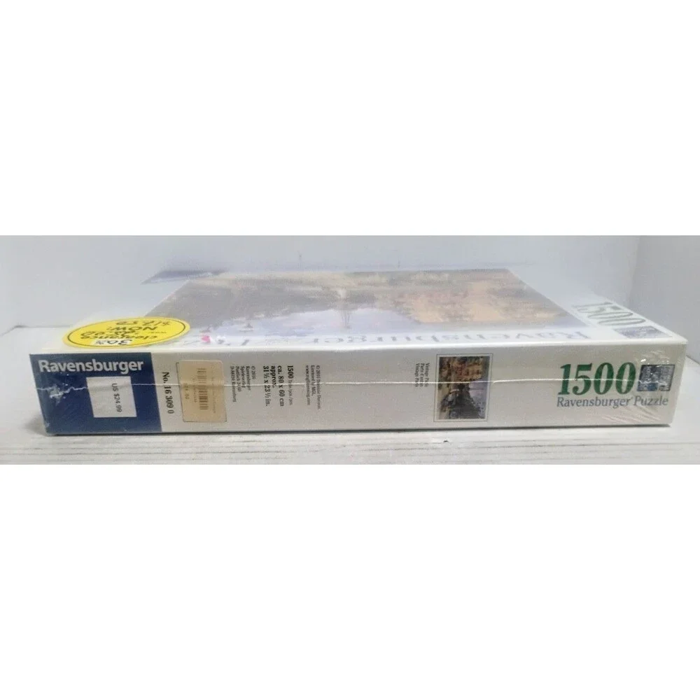 RAVENSBURGER 1500 PIECE SOFTCLICK PUZZLE VINTAGE PARIS NEW FACTORY SEALED